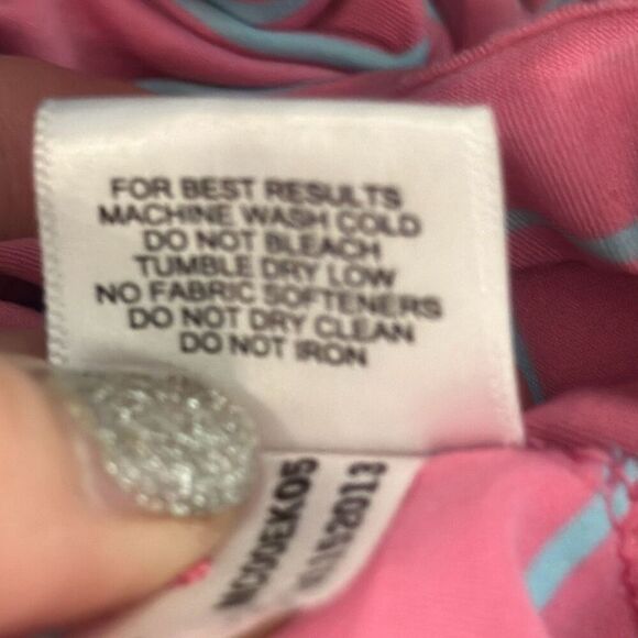 Peter Millar Summer Comfort Pink Competition Stripe Polo size XL - Picture 9 of 10